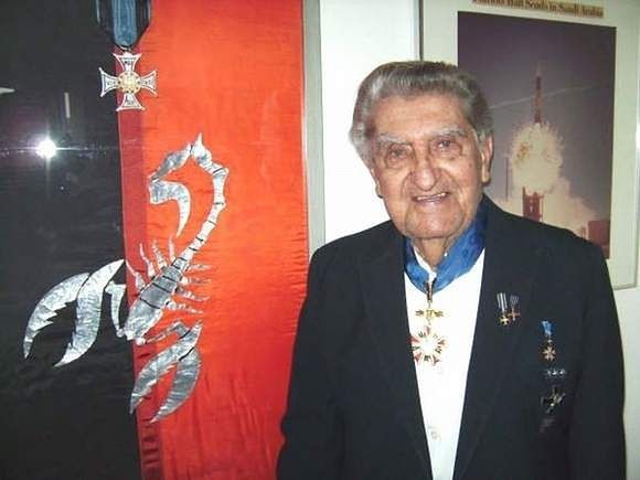 Generał brygady Zdzisław Julian Starostecki, żołnierz Pułku 4 Pancernego Skorpion, jeden z konstruktorów rakiet Patriot