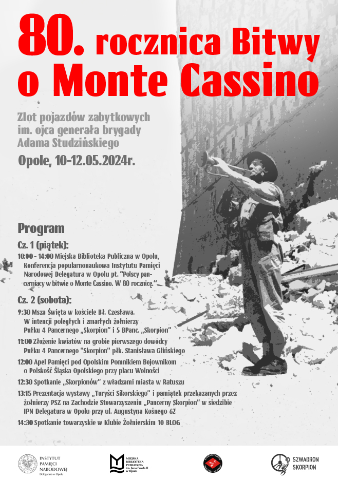 80. rocznica Bitwy o Monte Cassino